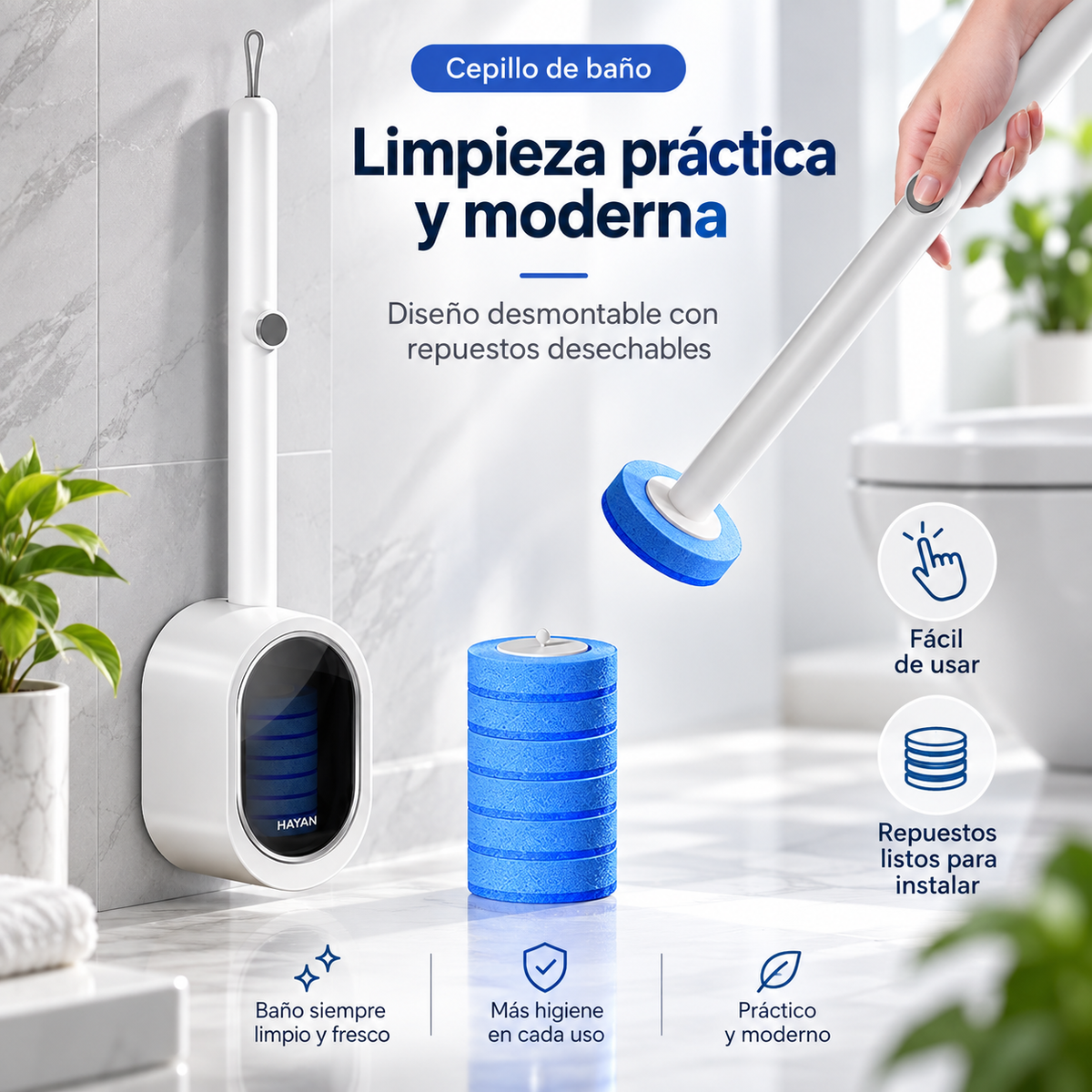 NÜVORA - Una nueva forma de limpiar tu baño.