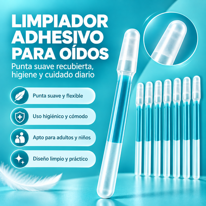 BASTONCILLOS DE GEL PARA LIMPIEZA DE OÍDOS